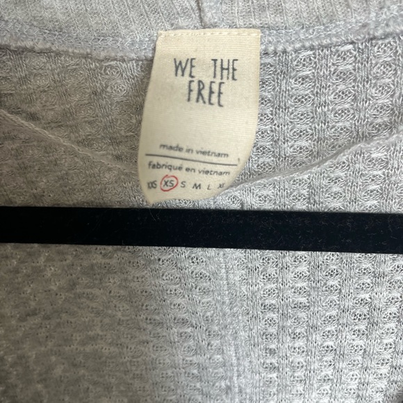 Free people laguna top light grey - Picture 3 of 5